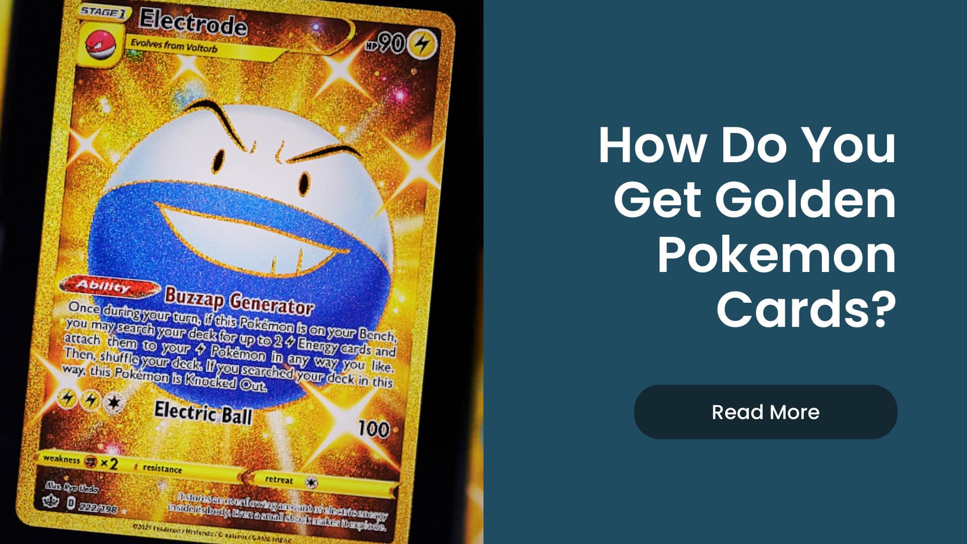 3 Sure Ways To Get Golden Pokémon Cards!