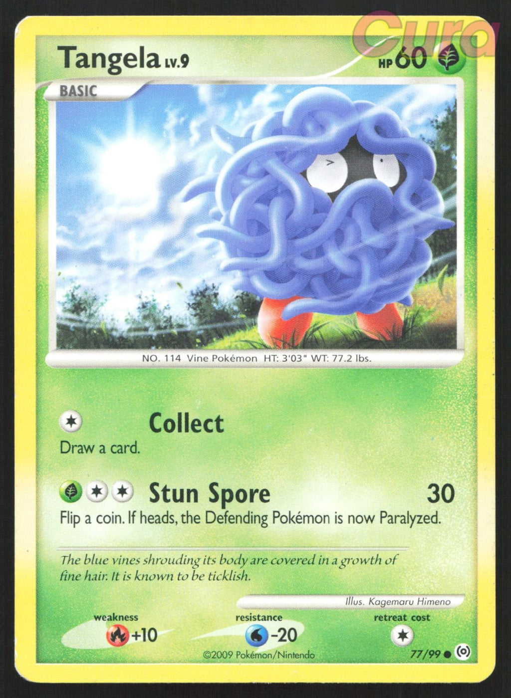 77/99 Tangela - Common - Arceus MP
