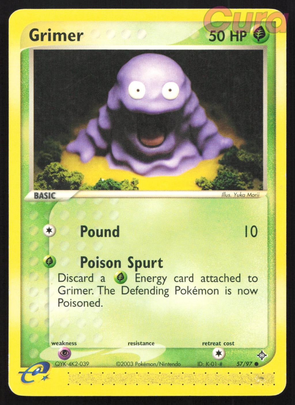 Binder Dent 57/97 Grimer - Common - Dragon LP