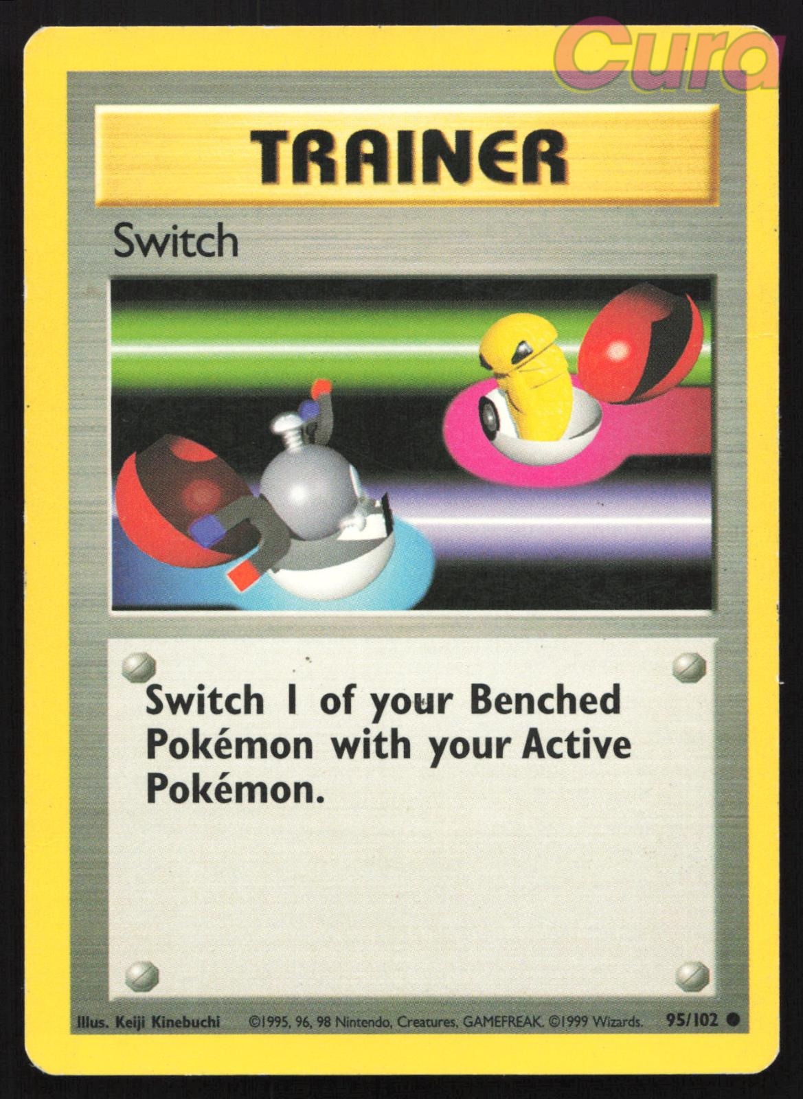 95/102 Switch - Common - Base Set Unlimited MP