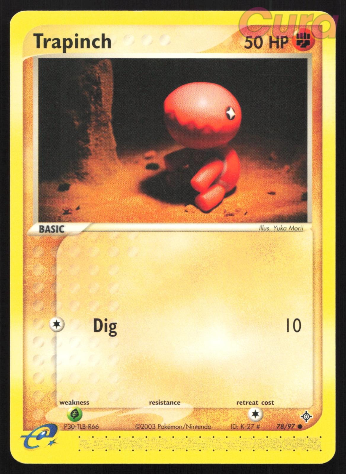 78/97 Trapinch - Common - Dragon NM