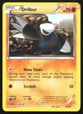 25/30 Drilbur (#25) - Common - BW Trainer Kit: Excadrill & Zoroark MP