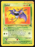 57/62 Zubat Unlimited - Common - Fossil NM
