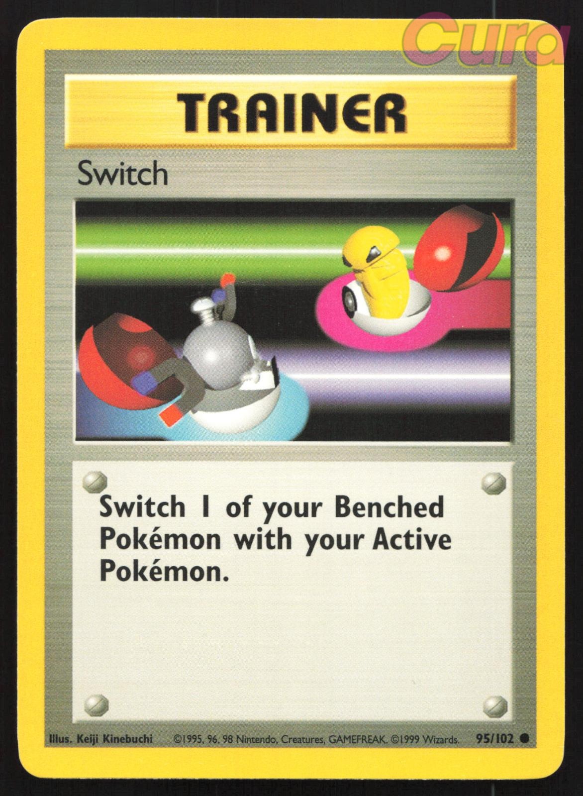 95/102 Switch - Common - Base Set Unlimited NM