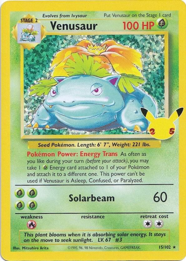 15/25 Venusaur - Classic Collection - Celebrations: Classic Collection