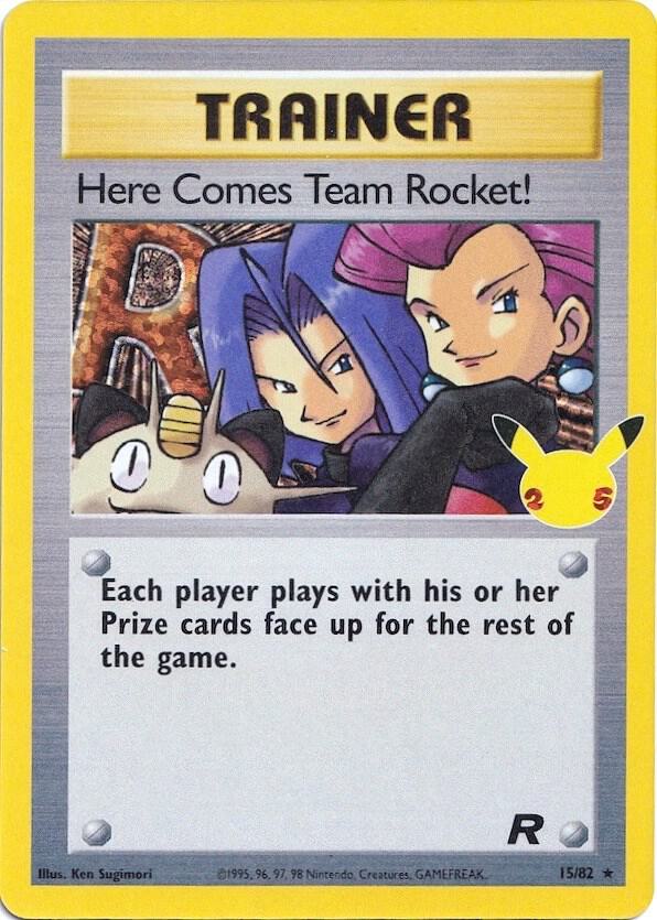 15/25 Here Comes Team Rocket! - Classic Collection - Celebrations: Classic Collection