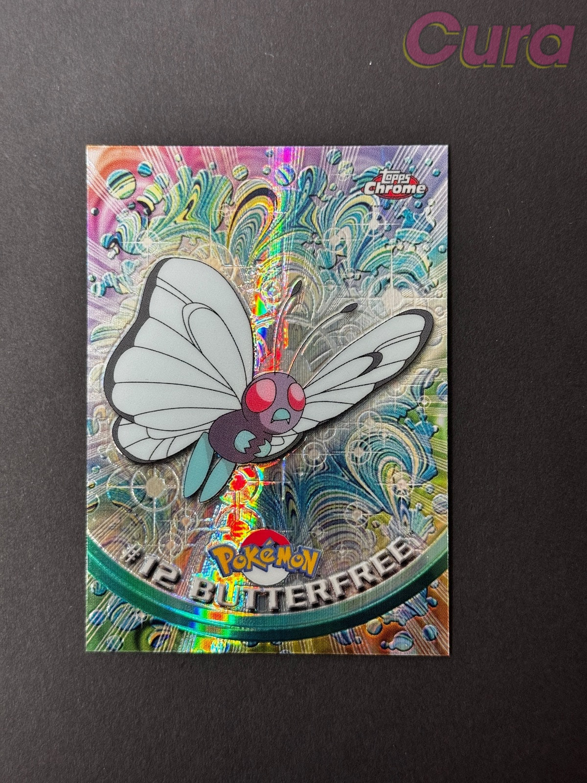 #12 Butterfree Holo - - Topps Trading Cards Series 1 NM