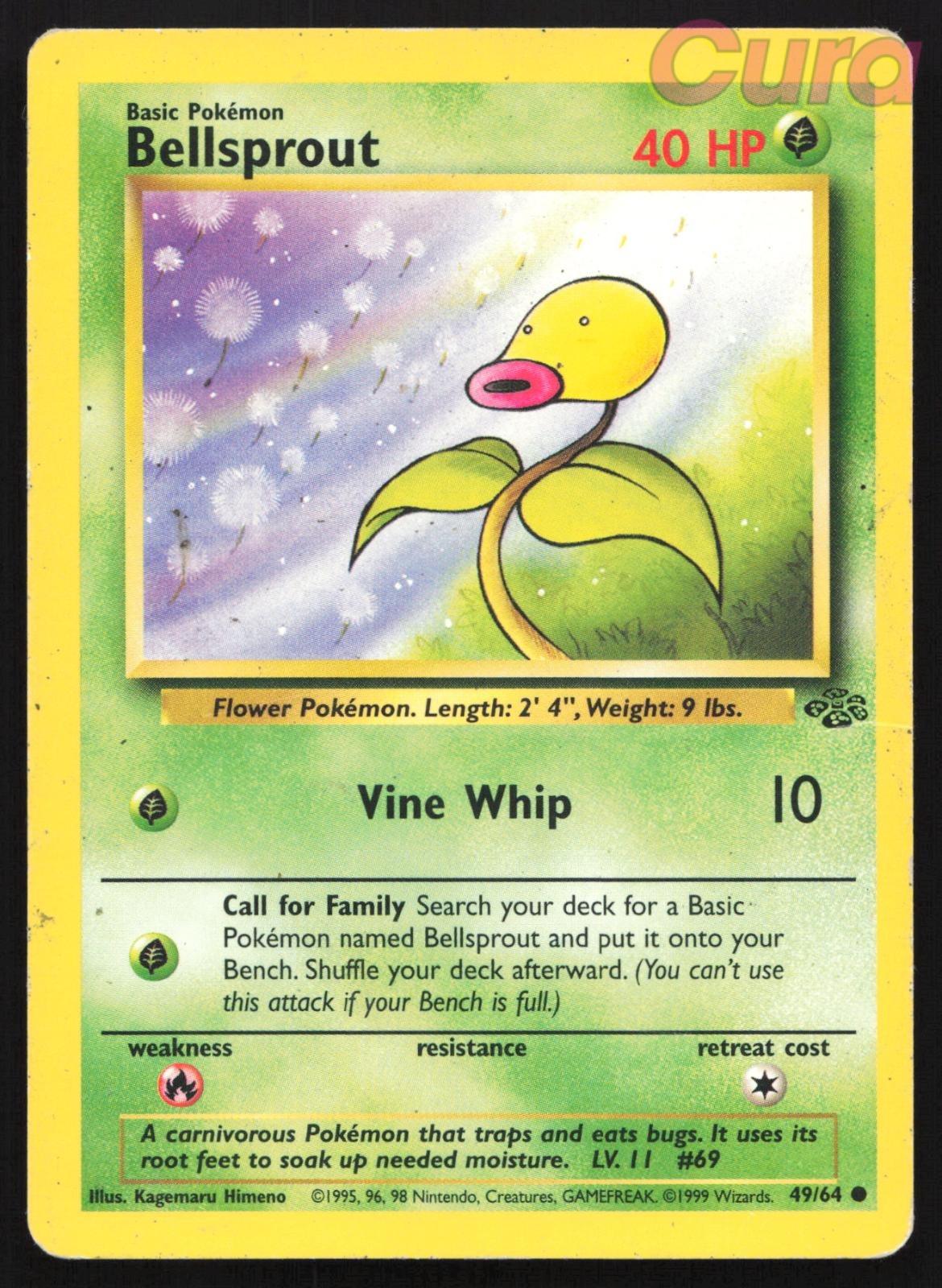 49/64 Bellsprout Unlimited - Common - Jungle MP