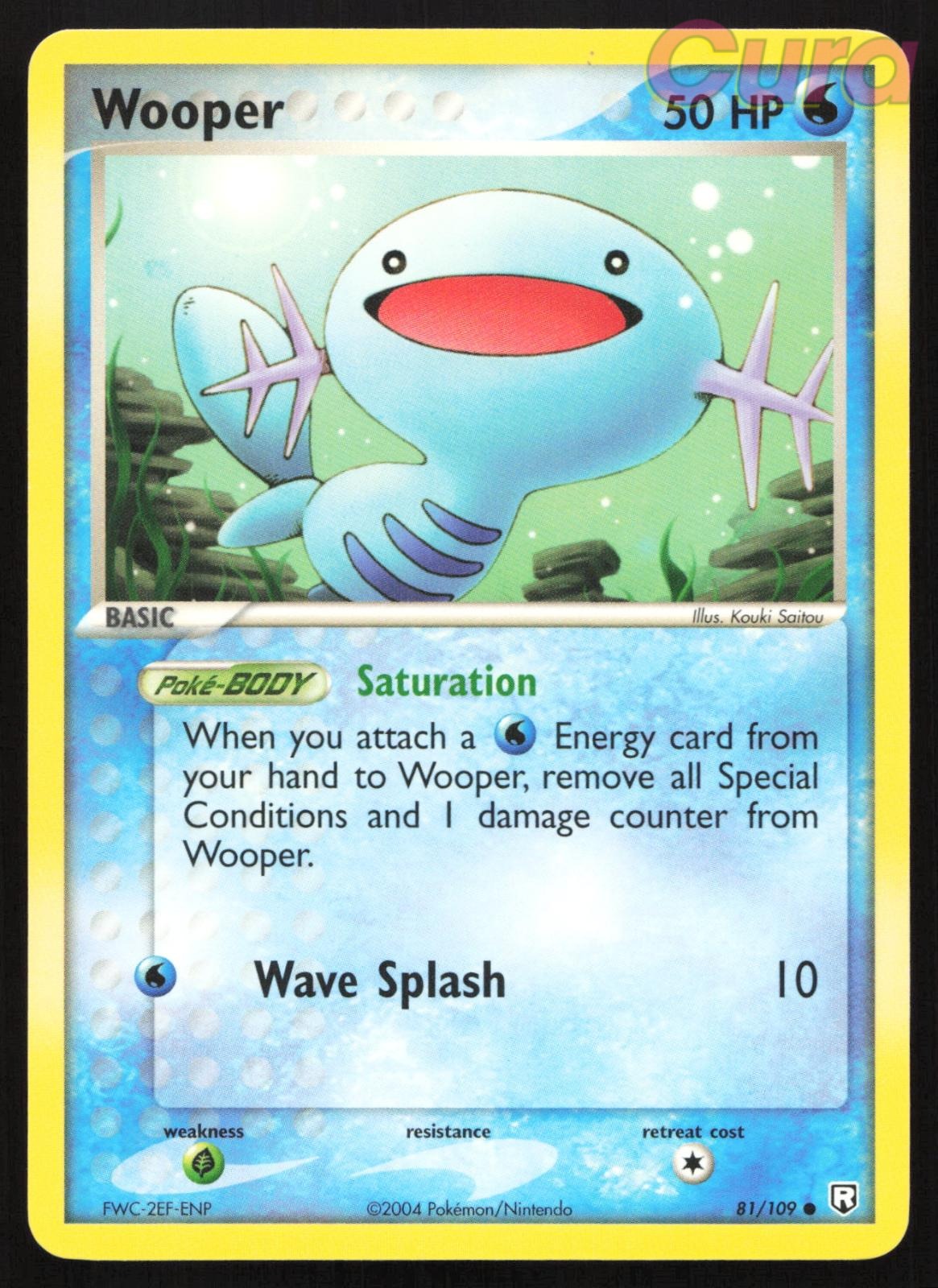 81/109 Wooper - Common - Team Rocket Returns LP