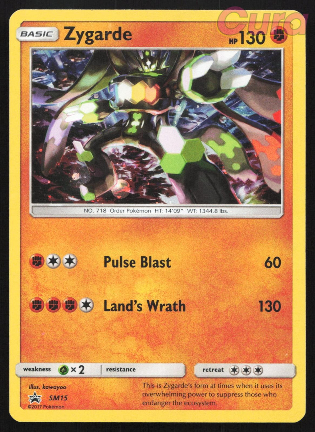 SM15 Zygarde - Holo - Promo - Sun & Moon Promo LP