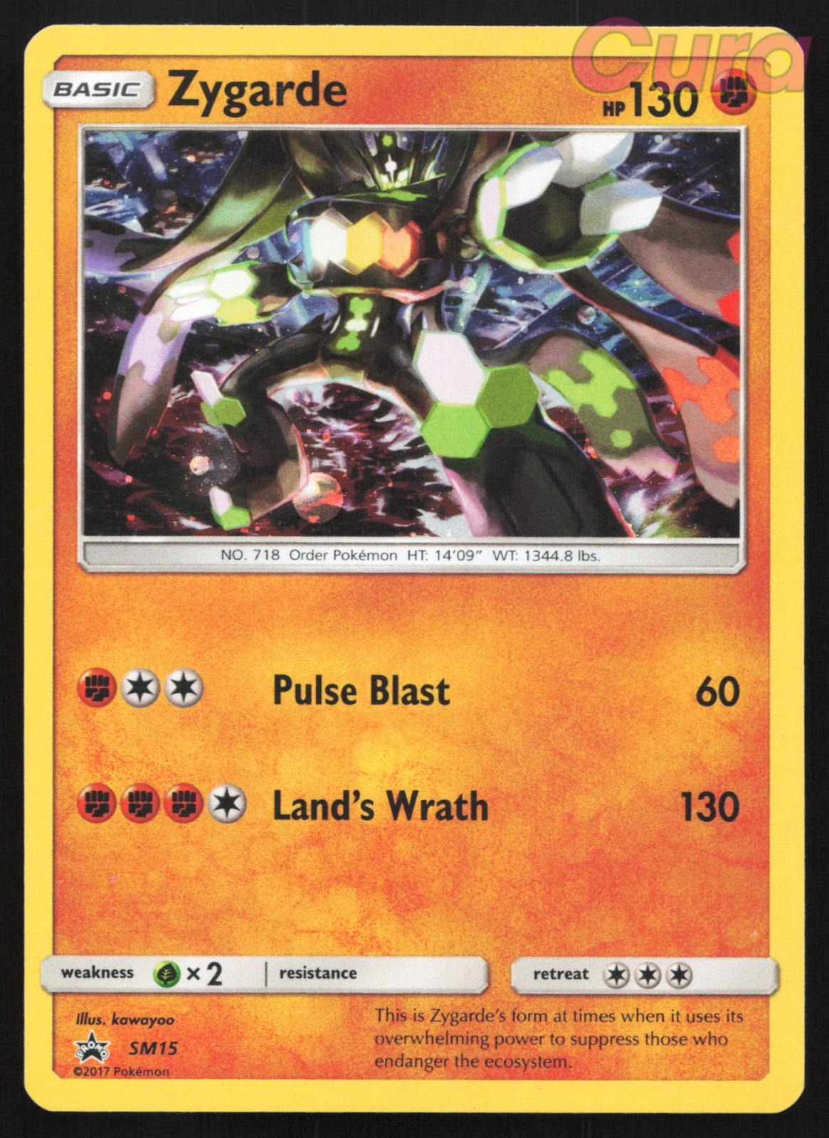 SM15 Zygarde - Holo - Promo - Sun & Moon Promo LP