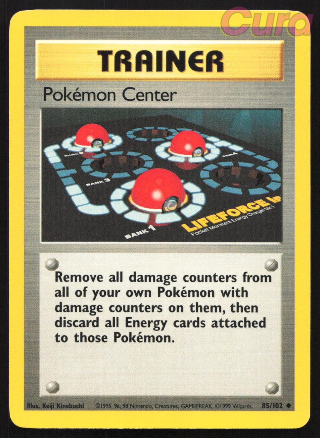 85/102 Pokemon Center - Uncommon - Base Set Unlimited NM