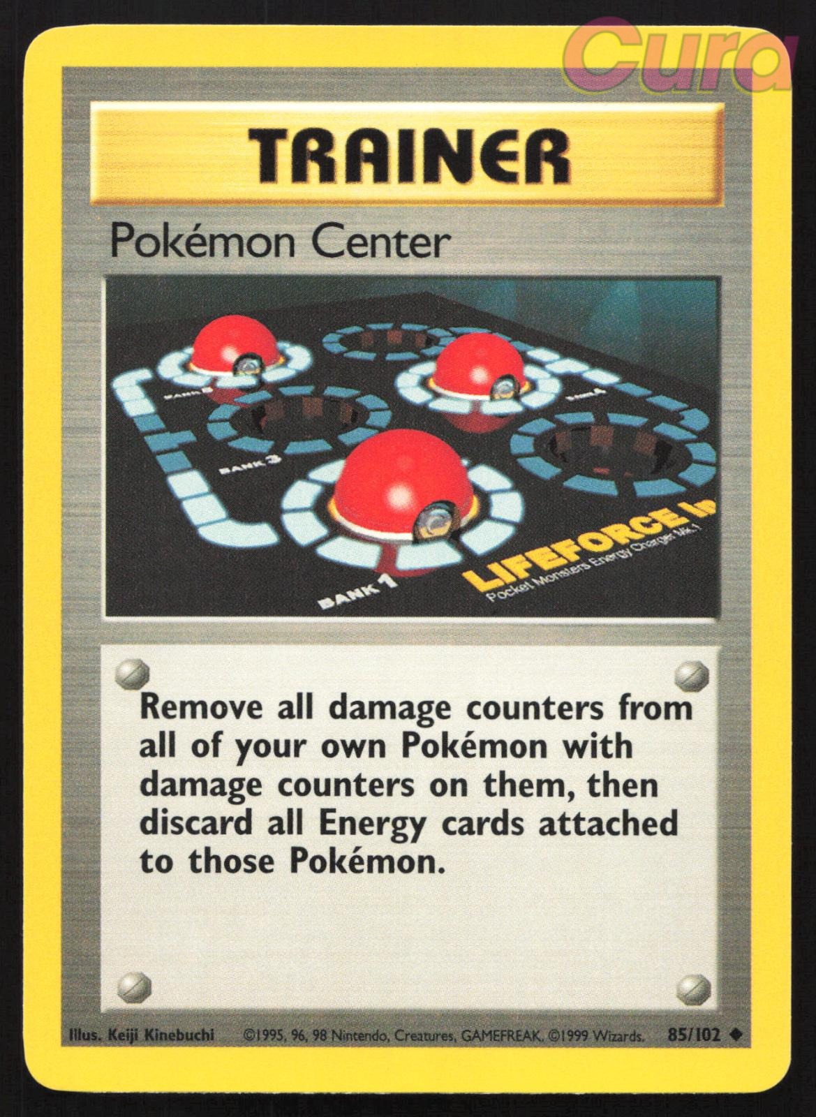 85/102 Pokemon Center - Uncommon - Base Set Unlimited NM