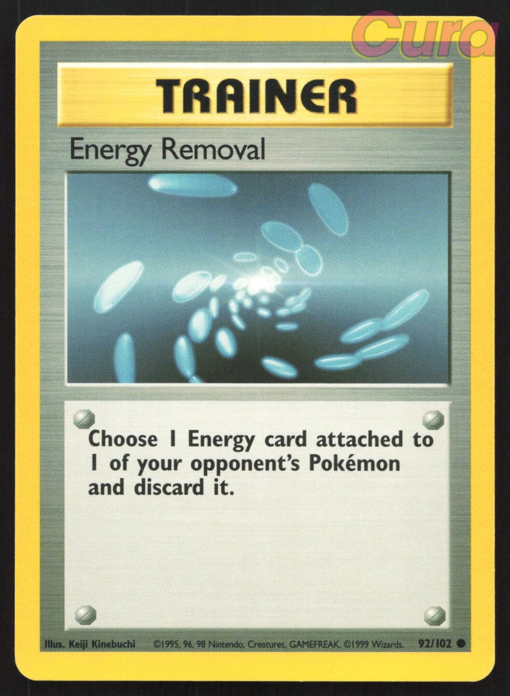 92/102 Energy Removal - Common - Base Set Unlimited LP