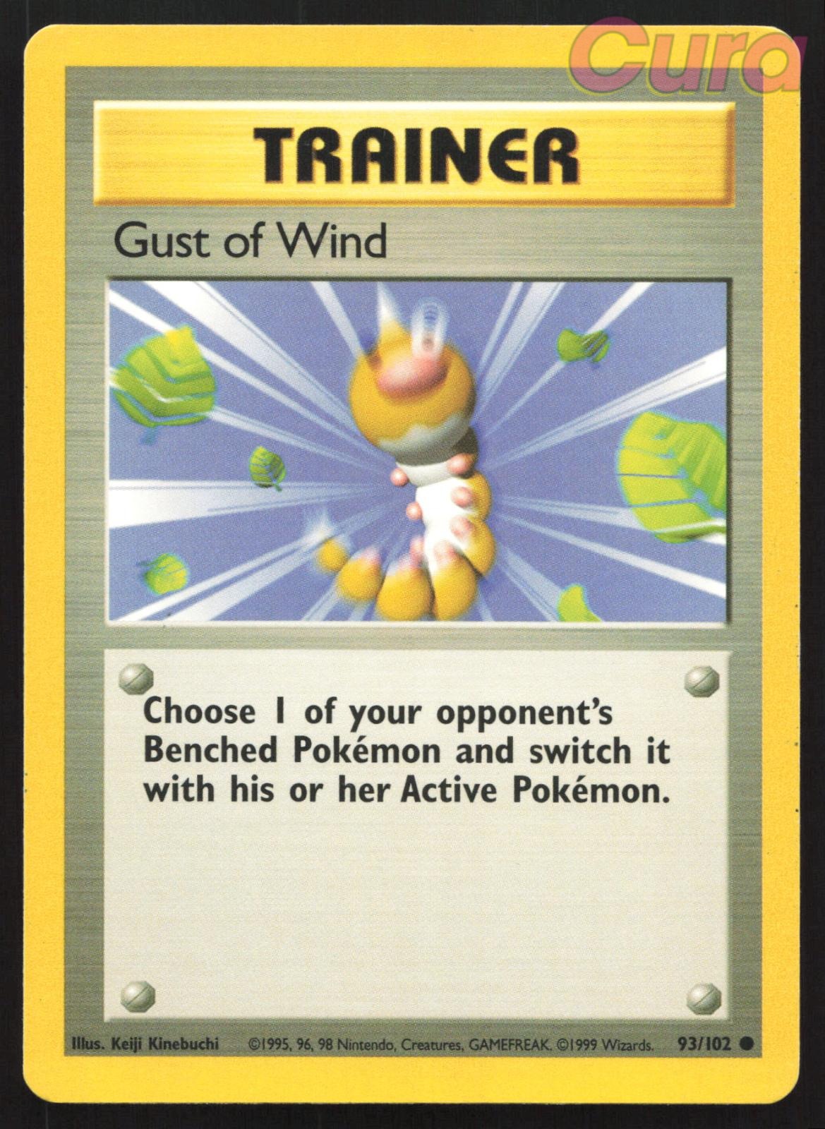93/102 Gust of Wind - Common - Base Set Unlimited LP