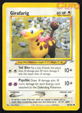 66/105 Girafarig Unlimited - Common - Neo Destiny MP