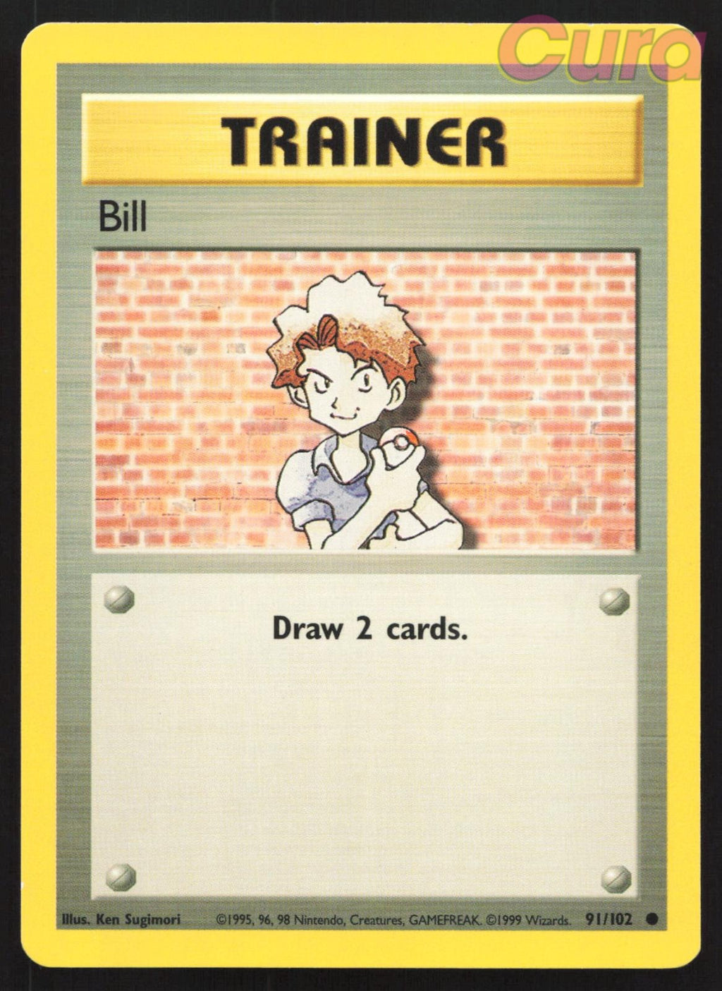 91/102 Bill - Common - Base Set Unlimited NM