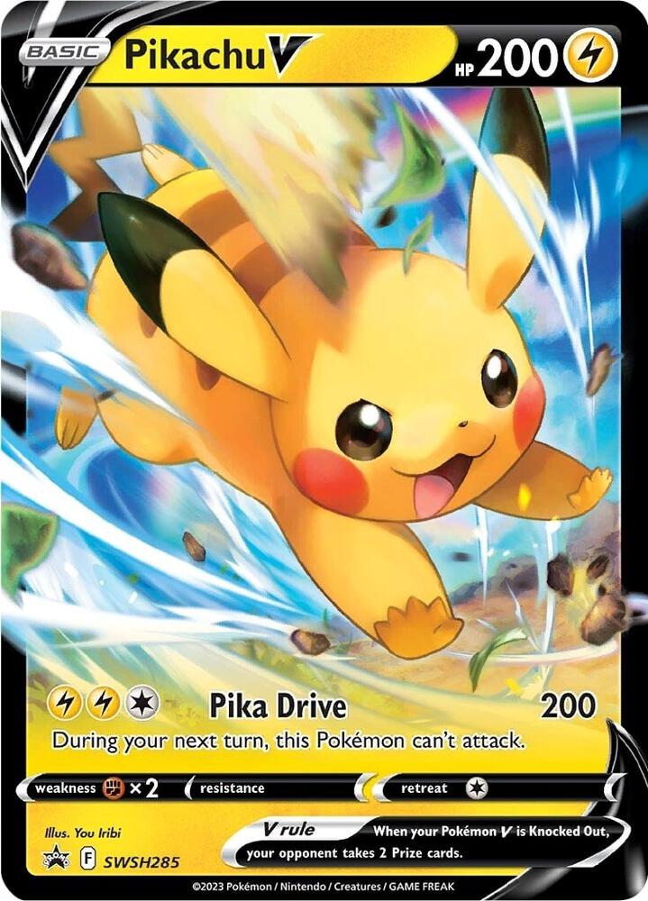 SWSH285/307 Pikachu V - Promo - SWSH Black Star Promos