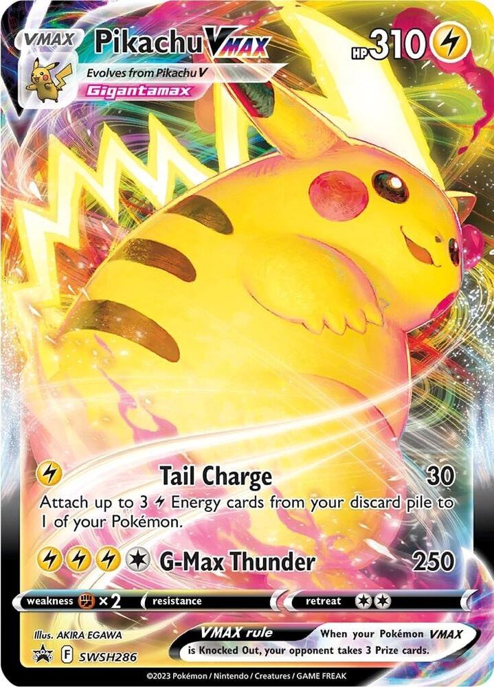 SWSH286/307 Pikachu VMAX - Promo - SWSH Black Star Promos