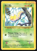 69/102 Weedle - Common - Base Set Unlimited MP