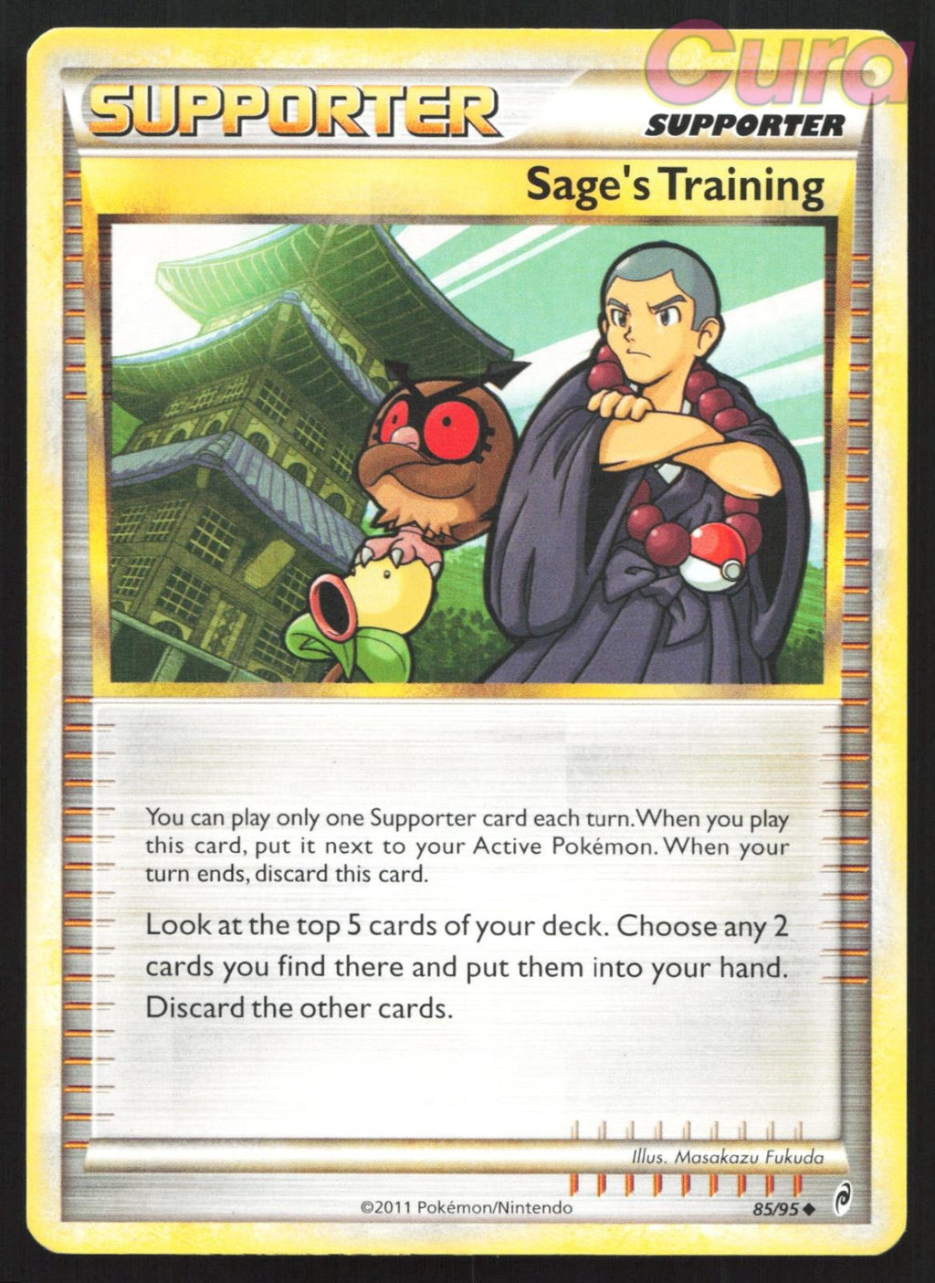 85/95 Sage's Training - Uncommon - Call of Legends LP