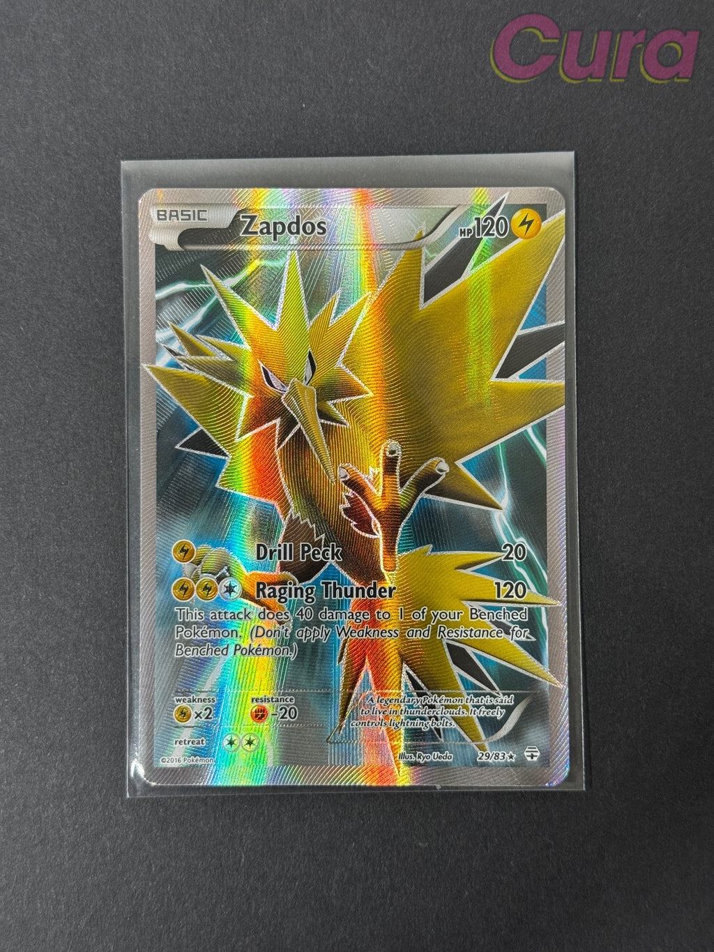 29 Zapdos Holo - Rare - Generations LP