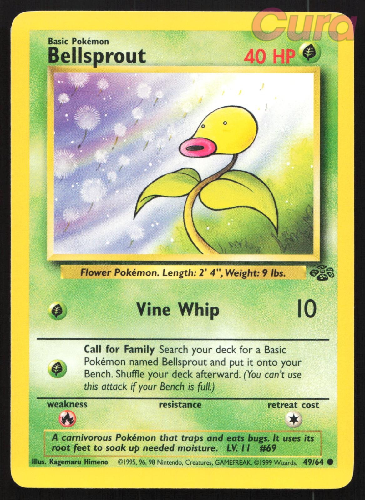 49/64 Bellsprout Unlimited - Common - Jungle NM