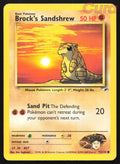 72/132 Brock's Sandshrew Unlimited - Common - Gym Heroes MP