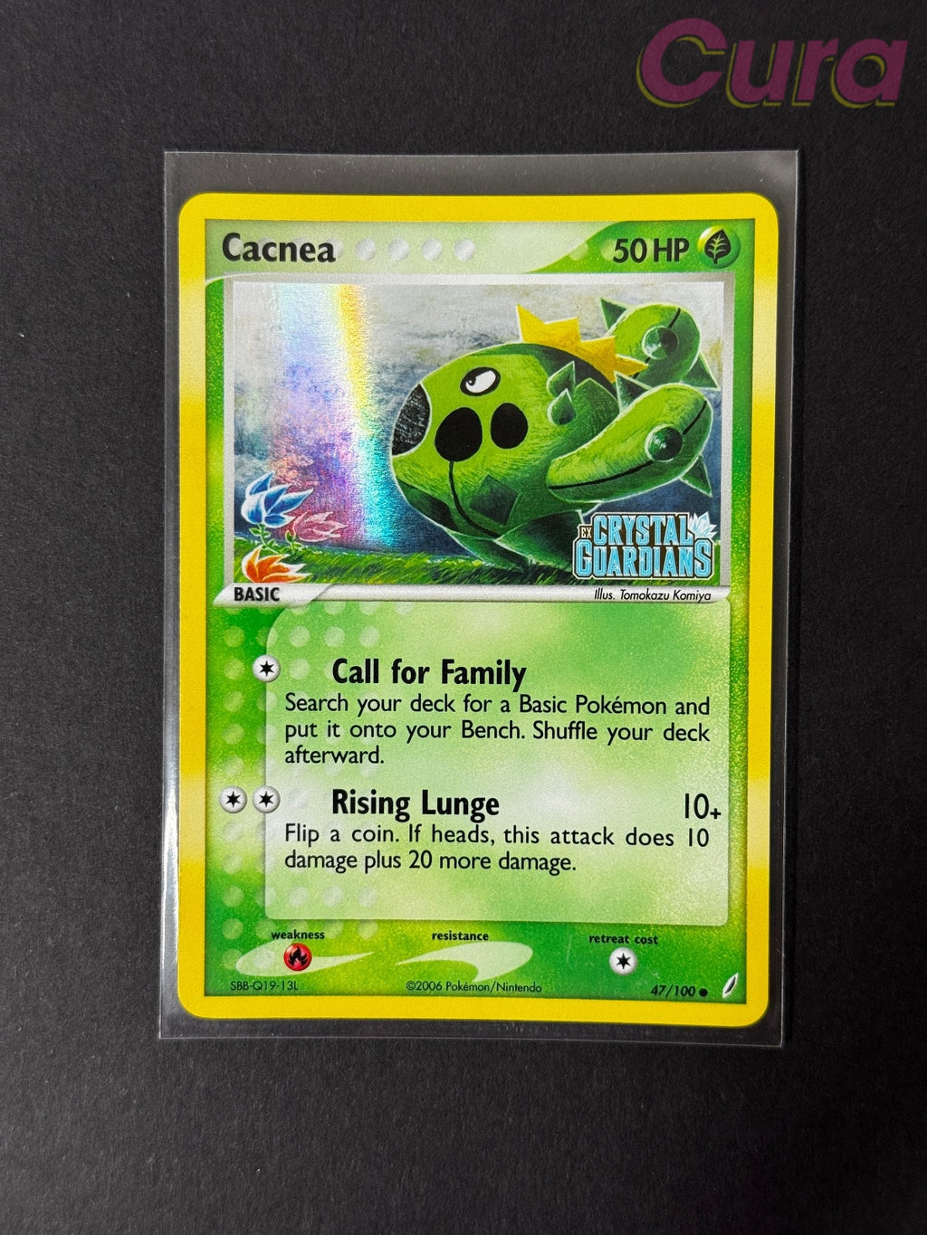 47 Cacnea Reverse Holo - Common - Crystal Guardians NM