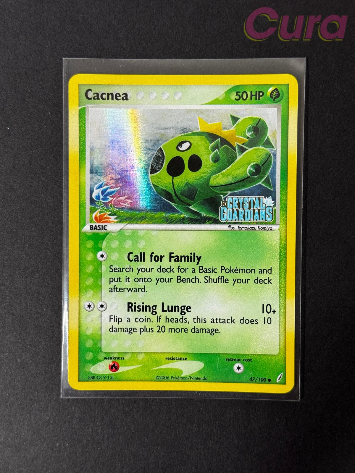 47 Cacnea Reverse Holo - Common - Crystal Guardians NM