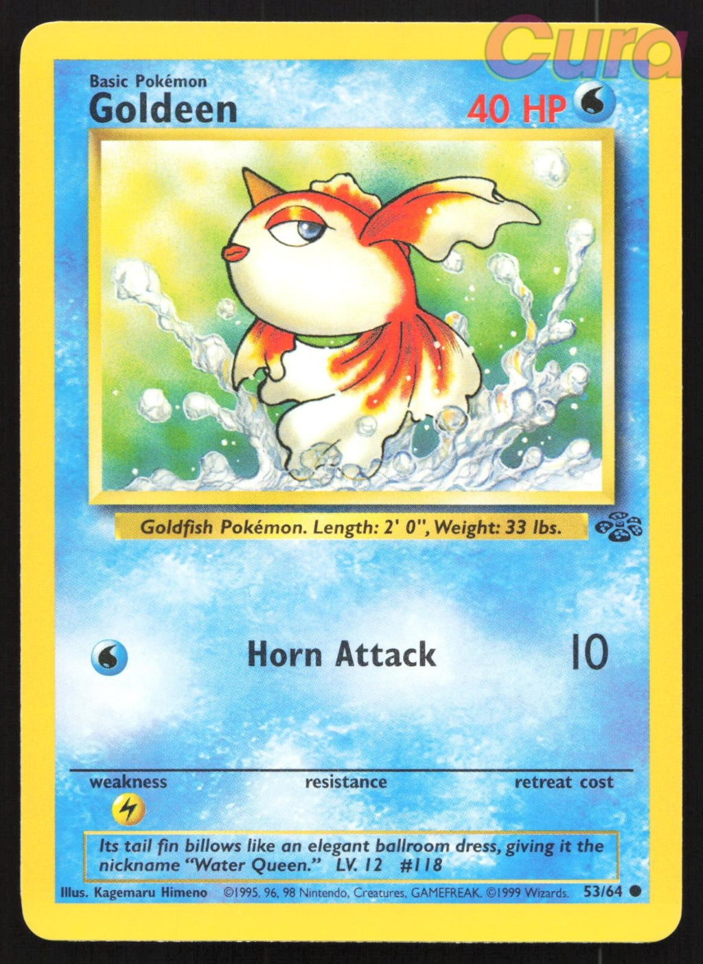 53/64 Goldeen Unlimited - Common - Jungle NM