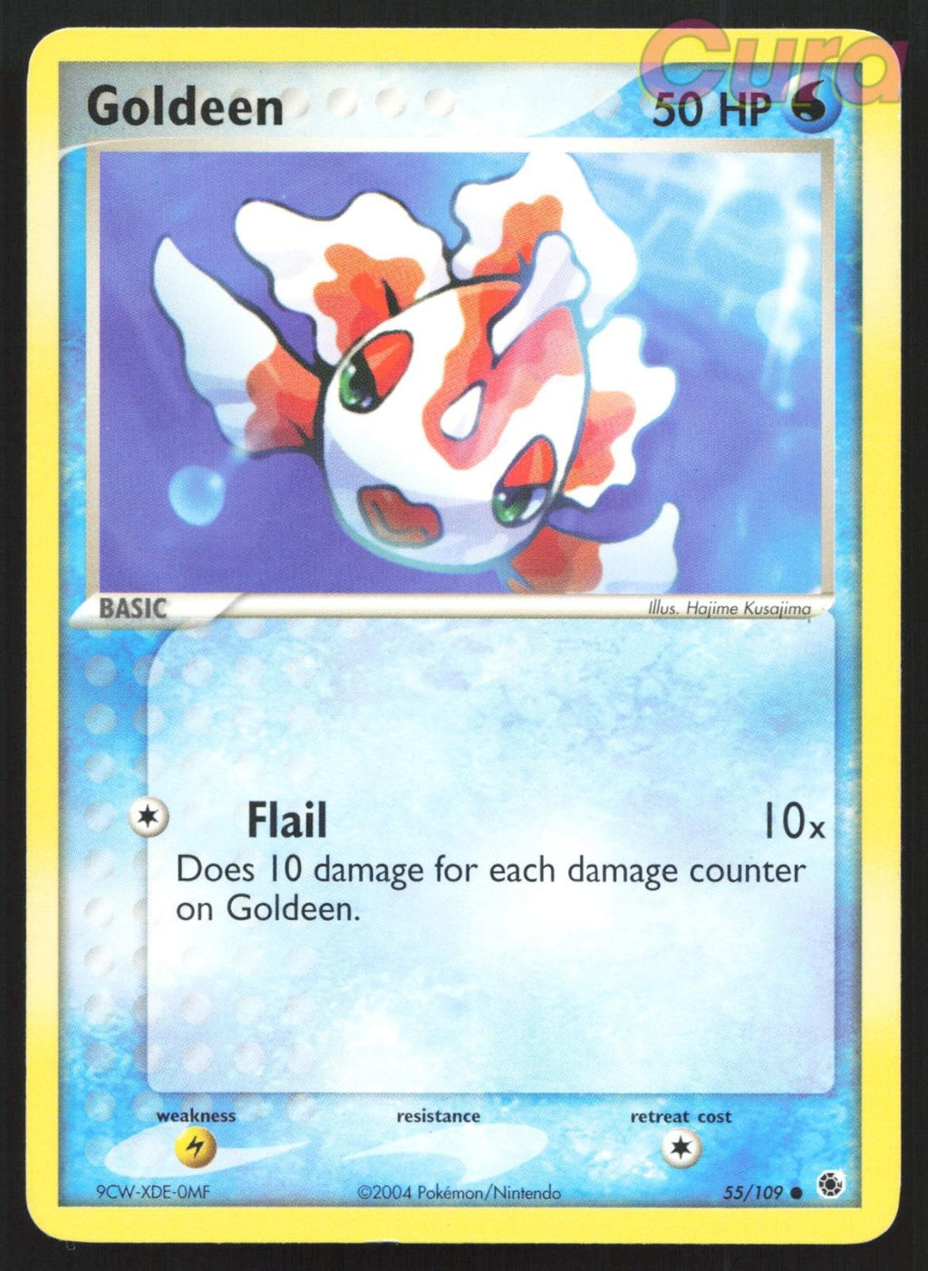 55/109 Goldeen - Common - Ruby & Sapphire NM