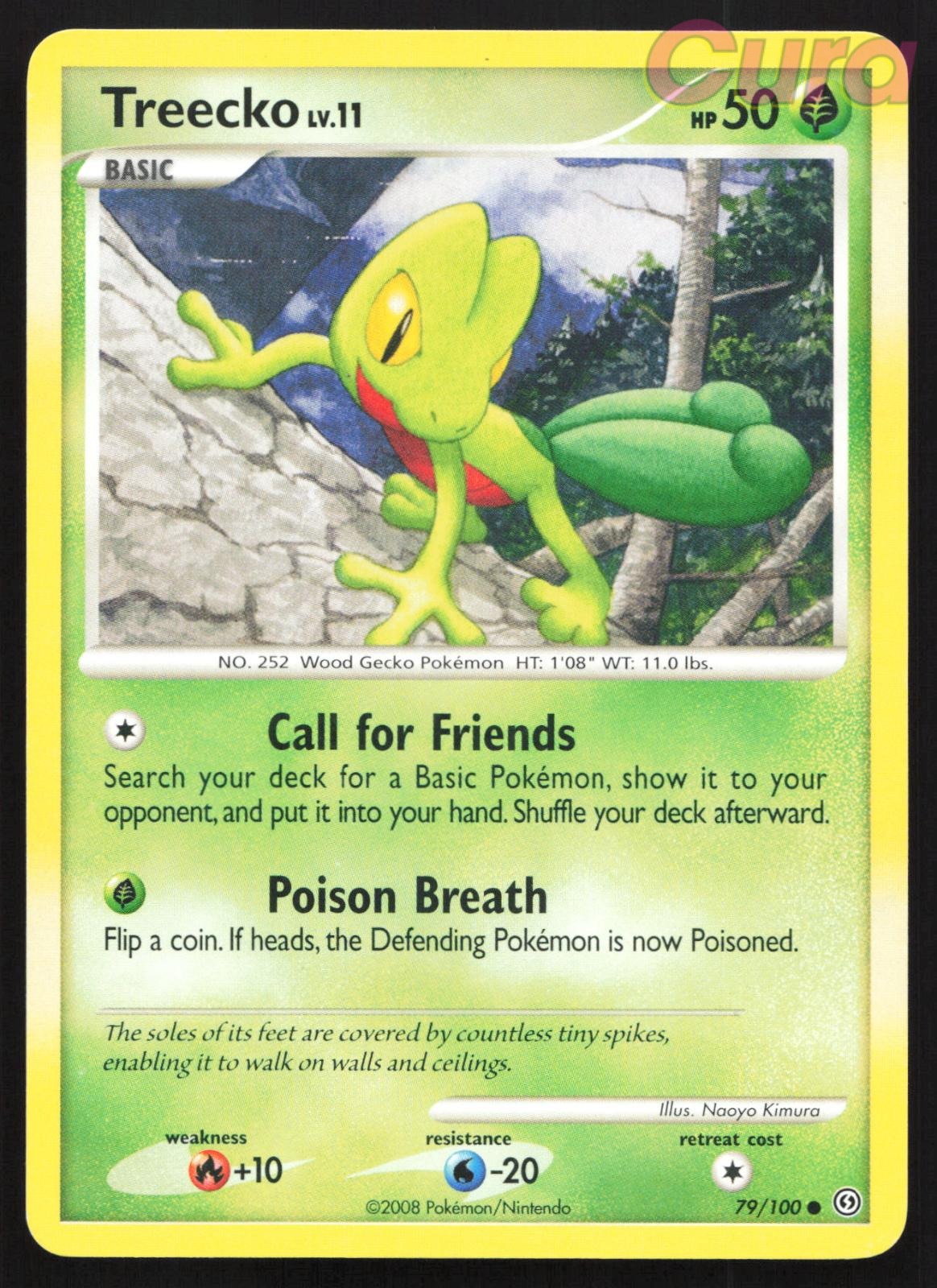 79/100 Treecko - Common - Stormfront LP