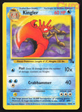 38/62 Kingler Unlimited - Uncommon - Fossil MP