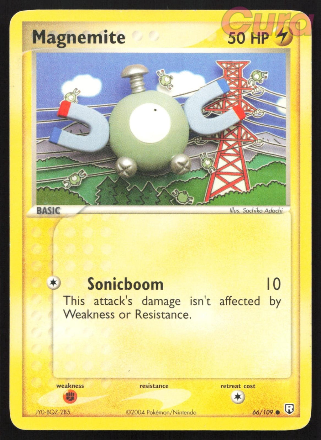 66/109 Magnemite - Common - Team Rocket Returns MP