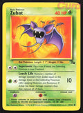 57/62 Zubat Unlimited - Common - Fossil NM