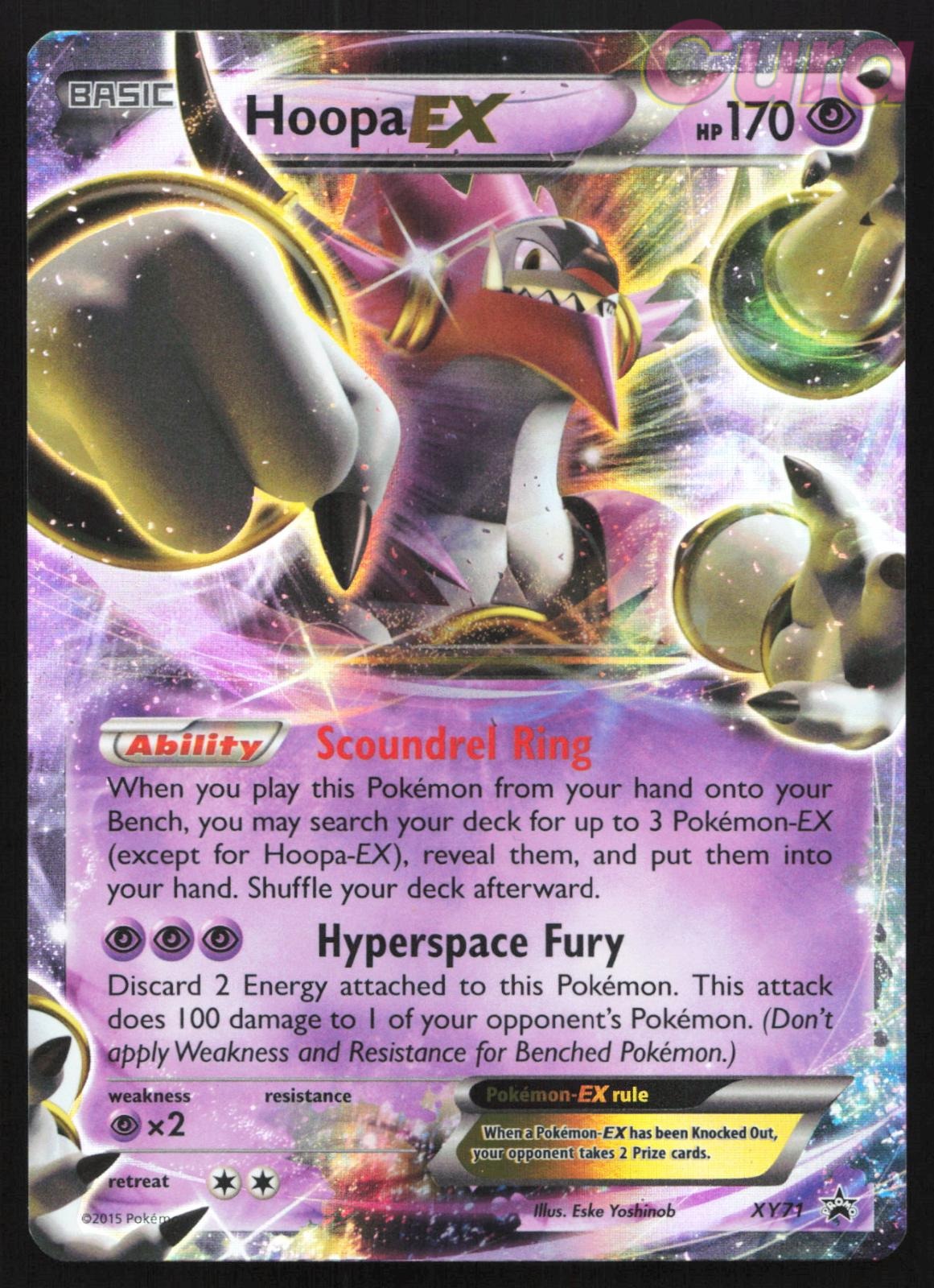 XY71 Hoopa EX Holo - Promo - XY Promo LP