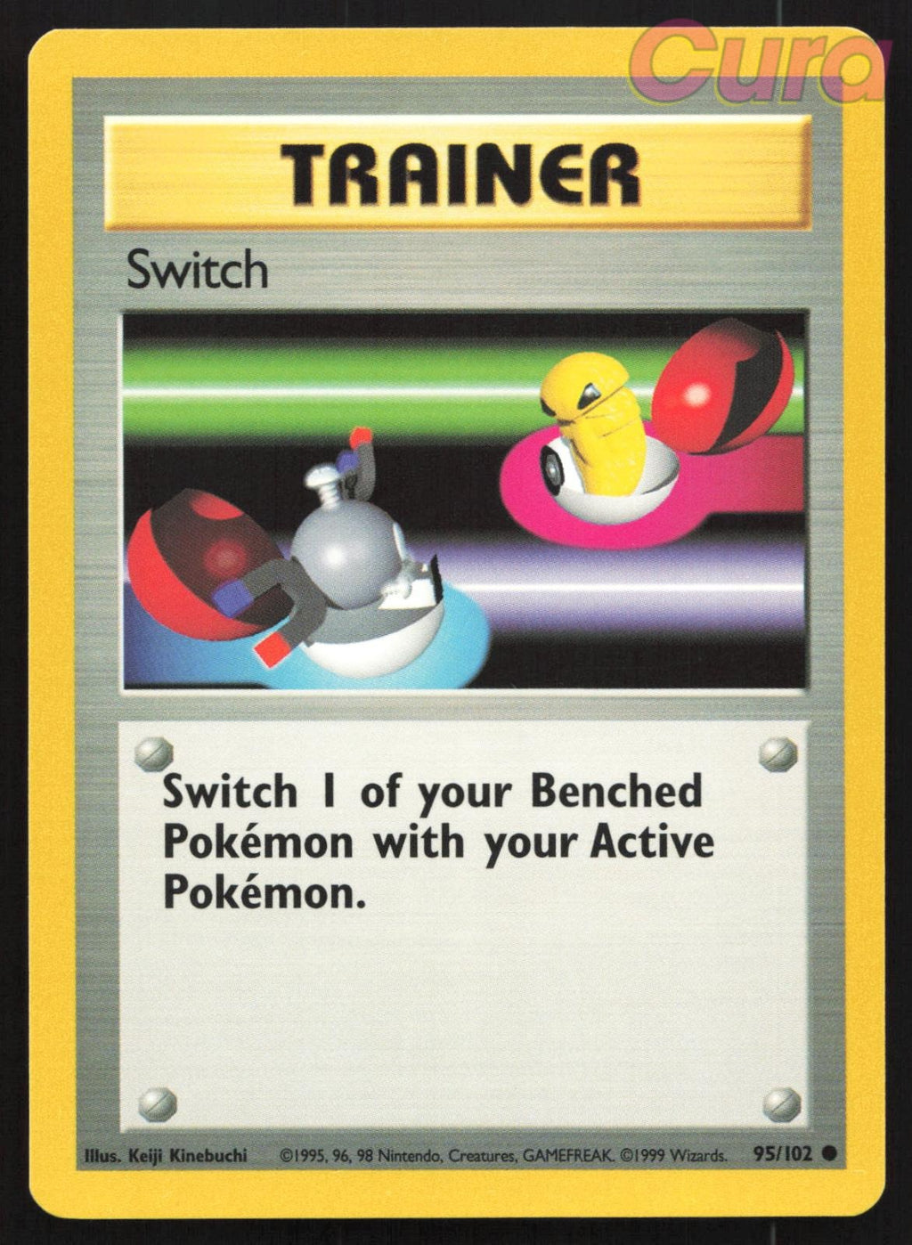 95/102 Switch - Common - Base Set Unlimited NM