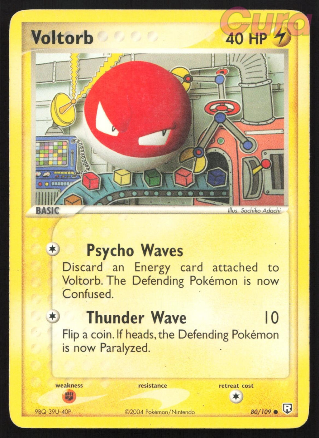 80/109 Voltorb - Common - Team Rocket Returns HP