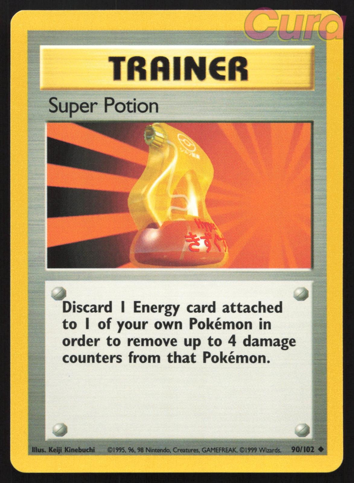 90/102 Super Potion - Uncommon - Base Set Unlimited NM