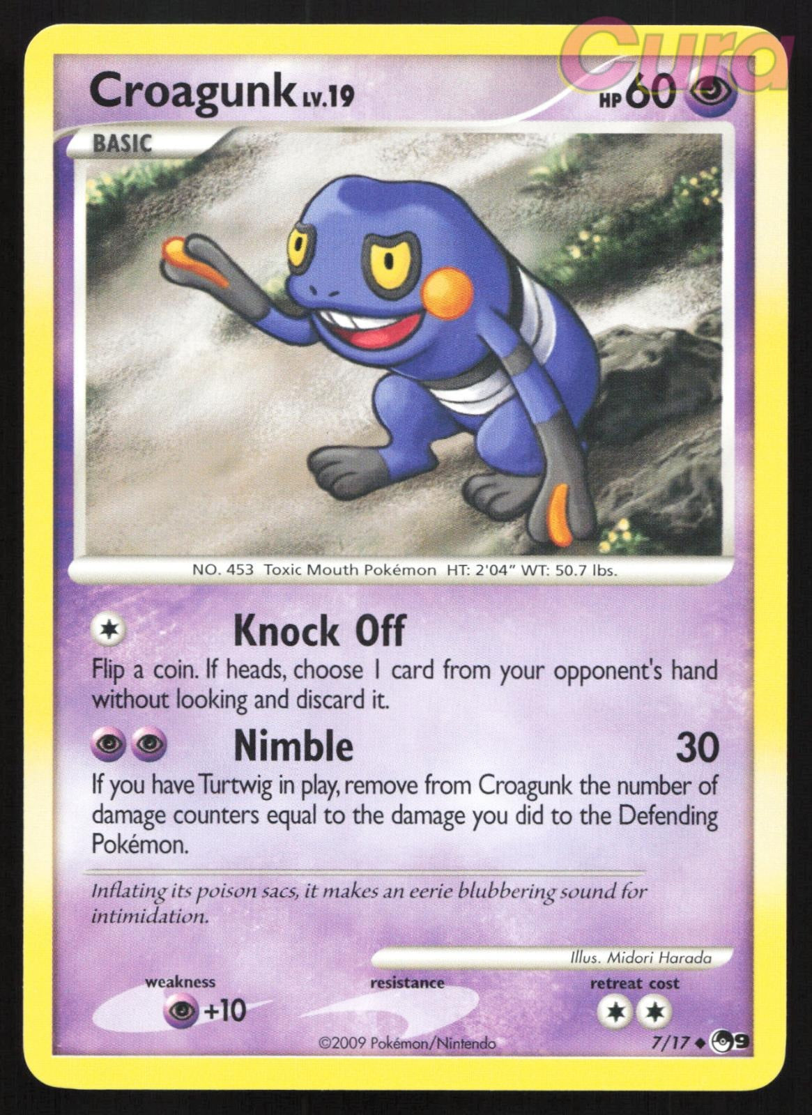 7/17 Croagunk - Uncommon - POP Series 9 LP