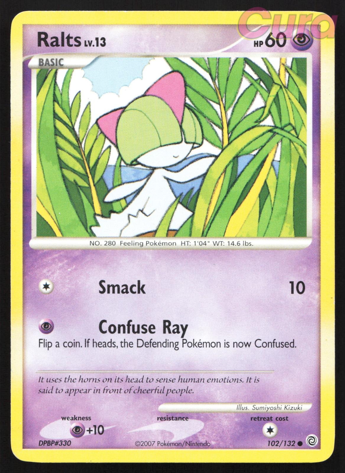 102/132 Ralts - Common - Secret Wonders MP