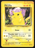58/102 Pikachu - Common - Base Set Unlimited MP