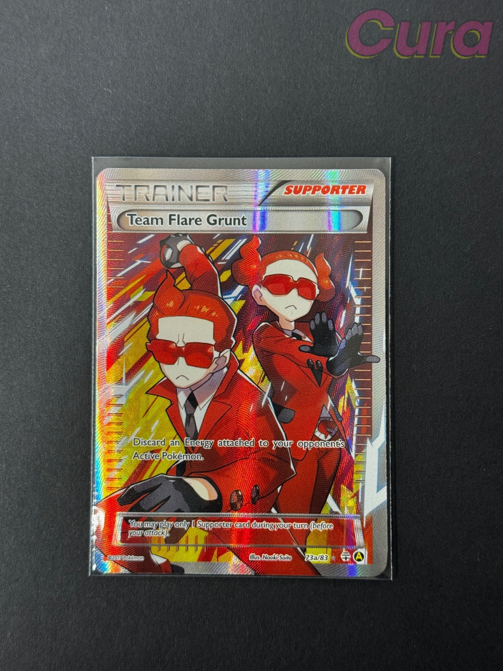 73A Team Flare Grunt Holo - Promo - Alternate Art Promos NM