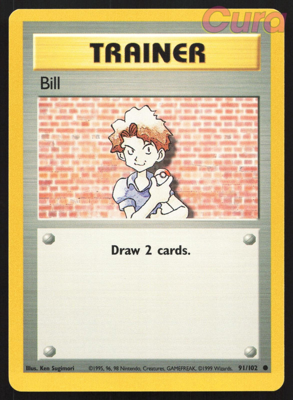 91/102 Bill - Common - Base Set Unlimited NM