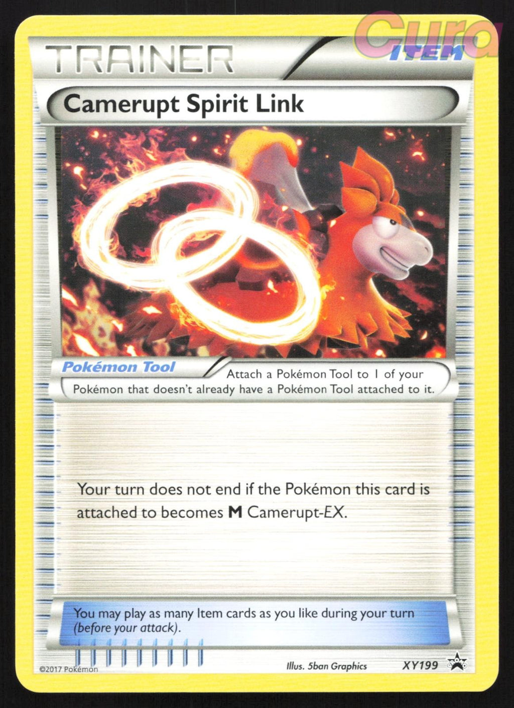 XY199 Camerupt Spirit Link - Promo - XY Promo NM