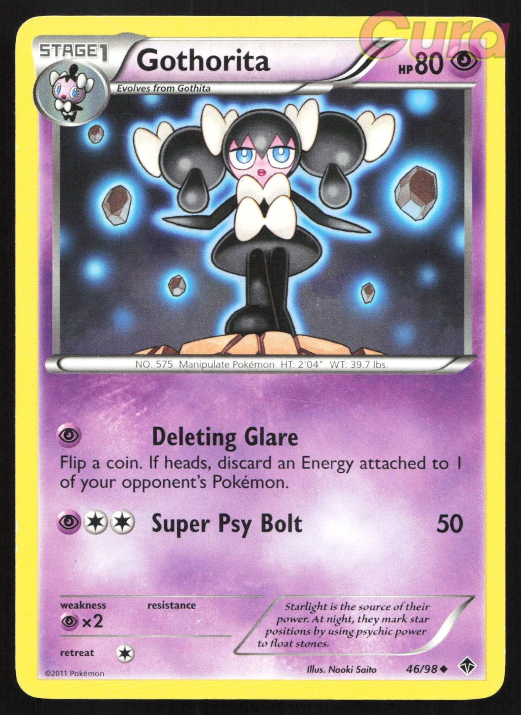 46/98 Gothorita - Uncommon - Emerging Powers MP