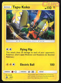 Rear Damage SM31 Tapu Koko - Holo - Promo - Sun & Moon Promo HP