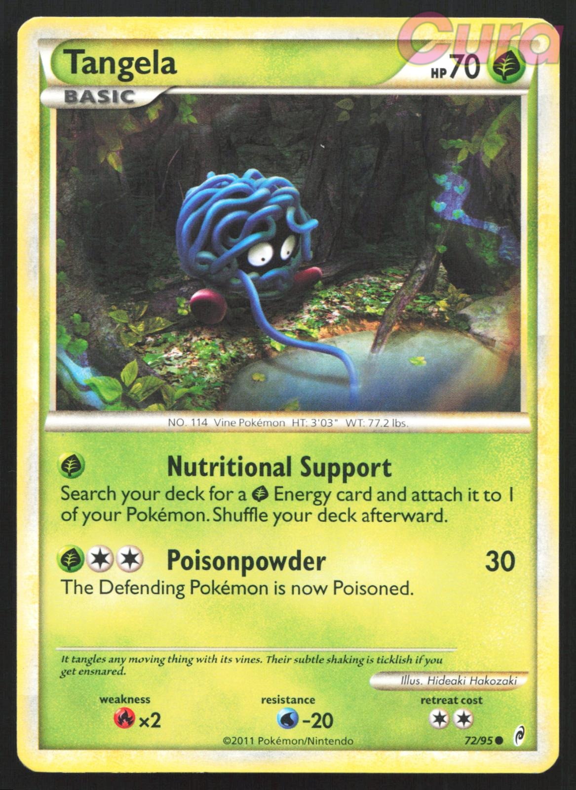 72/95 Tangela - Common - Call of Legends LP