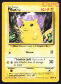 58/102 Pikachu - Common - Base Set Unlimited MP